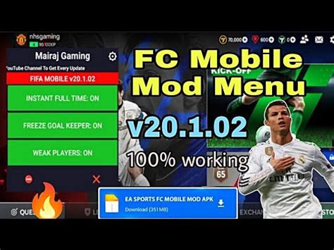 FIFA Mobile MOD APK V20.1.02 (Unlimited Money, Points) .